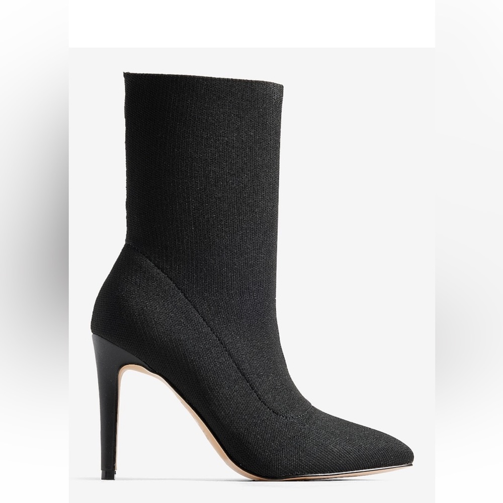 Thin heel sock boots , size 7 , new !